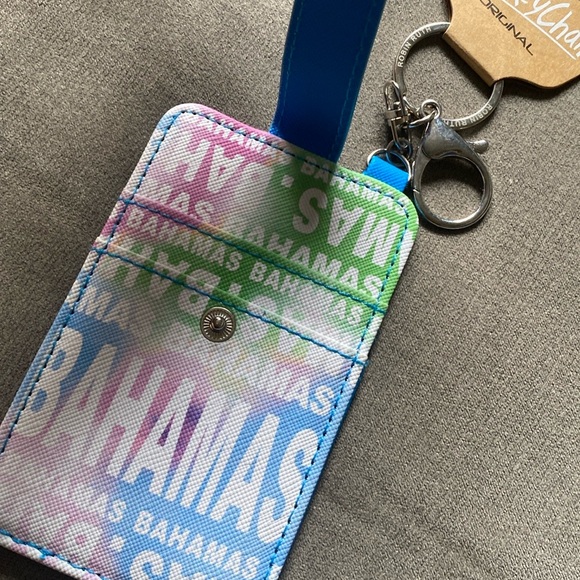 FREE w/purchase of any item $10+. NWT Bahamas Cardholder Keychain - Picture 3 of 3